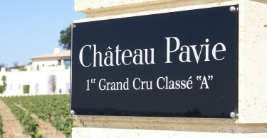 Entrée du château Pavie